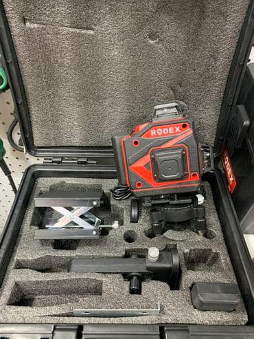 Лазерный уровень 4D RODEX Оригинал 4 at lalafo.kg Лазерный уровень 4D RODEX Оригинал 4