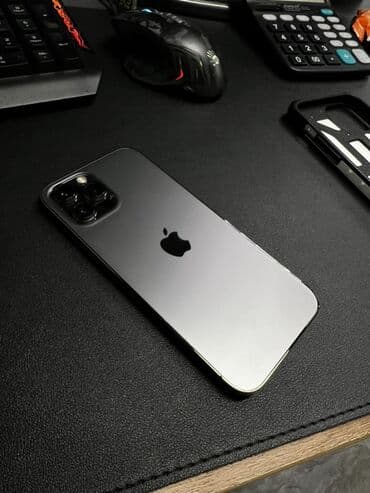 IPhone 12 Pro Max, 128 ГБ, Графит, Коробка at lalafo.kg IPhone 12 Pro Max, 128 ГБ, Графит, Коробка