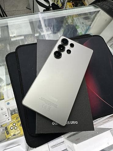 Samsung Galaxy S25 Ultra, Б/у, 256 ГБ, цвет - Серый, 2 SIM at lalafo.kg Samsung Galaxy S25 Ultra, Б/у, 256 ГБ, цвет - Серый, 2 SIM