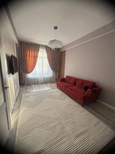 2 бөлмө, 53 м², Элитка, 7 кабат, Дизайнердик ремонт lalafo.kg да 2 бөлмө, 53 м², Элитка, 7 кабат, Дизайнердик ремонт