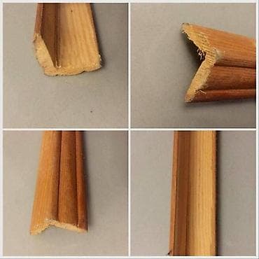 Уголок деревянный для укрепления либо украшения внешнего угла at lalafo.kg Уголок деревянный для укрепления либо украшения внешнего угла