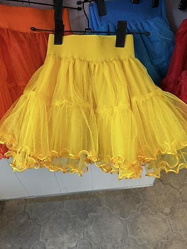 Пышные детские юбки-пачки из многослойного мягкого фатина. - Силуэт at lalafo.kg Пышные детские юбки-пачки из многослойного мягкого фатина. - Силуэт