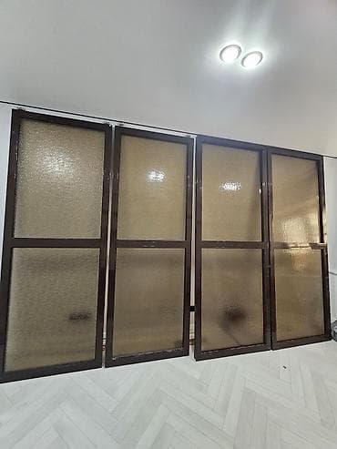 Jaguar: Стеклянная перегородка-купе - Общая ширина: 3,8 м - Высота: 2,7 м - lalafo.kg да — 1 Jaguar: Стеклянная перегородка-купе - Общая ширина: 3,8 м - Высота: 2,7 м - — 1