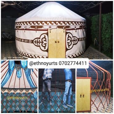 Продажа юрты, Каркас Металлический, 40 баш, Диаметр: 4.5 метра at lalafo.kg Продажа юрты, Каркас Металлический, 40 баш, Диаметр: 4.5 метра