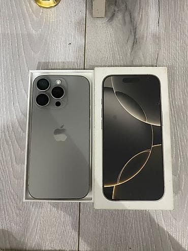 IPhone 16 Pro, Б/у, 128 ГБ, Зарядное устройство, Защитное стекло, Чехол, 99 % at lalafo.kg IPhone 16 Pro, Б/у, 128 ГБ, Зарядное устройство, Защитное стекло, Чехол, 99 %