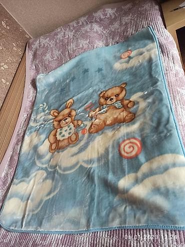 Детский тёплый плед/одеяло пр-во Корея. Размер 140*108. Очень теплое at lalafo.kg Детский тёплый плед/одеяло пр-во Корея. Размер 140*108. Очень теплое