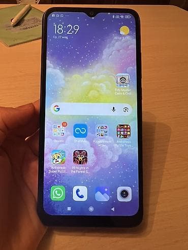 Redmi, Redmi 10A, Б/у, 64 ГБ, цвет - Черный, 2 SIM at lalafo.kg Redmi, Redmi 10A, Б/у, 64 ГБ, цвет - Черный, 2 SIM