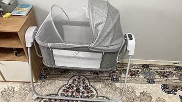 Бала үчүн комод: Электронная колыбель-люлька для новорождённых Срочно продаю детский lalafo.kg да — 1 Бала үчүн комод: Электронная колыбель-люлька для новорождённых Срочно продаю детский — 1