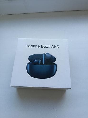 Realme Buds Air 3 — беспроводные TWS‑наушники с зарядным кейсом at lalafo.kg Realme Buds Air 3 — беспроводные TWS‑наушники с зарядным кейсом