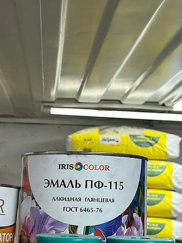 Эмаль ПФ-115 от Iris Color, алкидная глянцевая краска, предназначенная at lalafo.kg Эмаль ПФ-115 от Iris Color, алкидная глянцевая краска, предназначенная