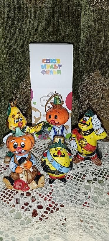 Коллекционные ёлочные игрушки «Союзмультфильм» — персонажи из at lalafo.kg Коллекционные ёлочные игрушки «Союзмультфильм» — персонажи из