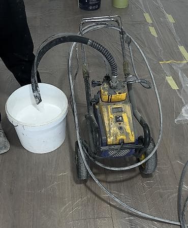 Безвоздушный аппарат сатылат Крышага дубалга краска чачып at lalafo.kg Безвоздушный аппарат сатылат Крышага дубалга краска чачып