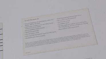 Apple MacBook Air 13" 2017 128Гб Состояние на 4\5. Один хозяин был at lalafo.kg — 7 Apple MacBook Air 13" 2017 128Гб Состояние на 4\5. Один хозяин был — 7