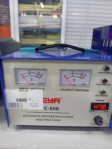 Стабилизатор напряжения, Однофазные at lalafo.kg Стабилизатор напряжения, Однофазные