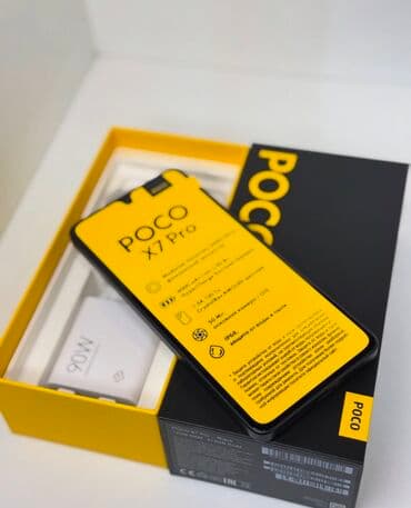 Poco X7 Pro, Новый, 256 ГБ, 2 SIM at lalafo.kg Poco X7 Pro, Новый, 256 ГБ, 2 SIM