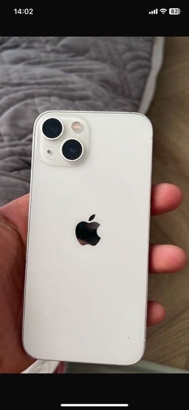 IPhone 13, 128 ГБ, Белый, Кабель, 78 % at lalafo.kg IPhone 13, 128 ГБ, Белый, Кабель, 78 %