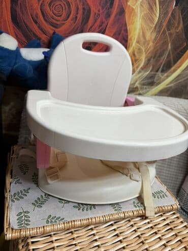 Стульчик для кормления, Другой бренд, Пластик, Другой вид, цвет - Белый at lalafo.kg Стульчик для кормления, Другой бренд, Пластик, Другой вид, цвет - Белый