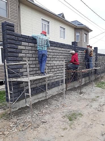 Кладка пескоблока Гарантия, Бесплатная консультация Больше 6 лет опыта at lalafo.kg Кладка пескоблока Гарантия, Бесплатная консультация Больше 6 лет опыта