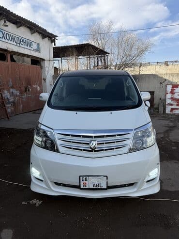 Toyota Alphard: 2007 г., 3 л, Автомат, Газ at lalafo.kg Toyota Alphard: 2007 г., 3 л, Автомат, Газ