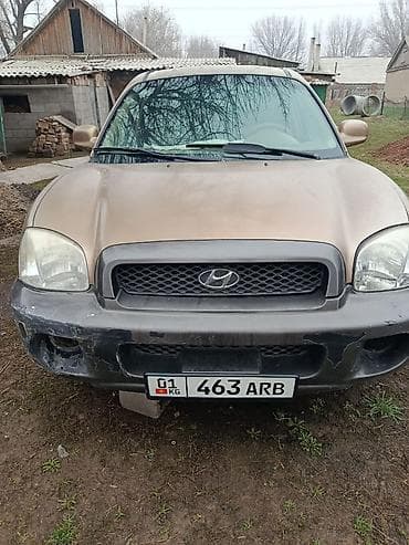 Hyundai Santa Fe: 2003 г., 2.7 л, Автомат, Бензин, Кроссовер at lalafo.kg Hyundai Santa Fe: 2003 г., 2.7 л, Автомат, Бензин, Кроссовер