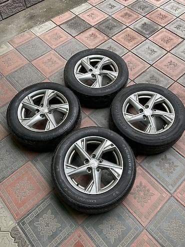 Литые Диски R 16 Hyundai, Комплект, отверстий - 5, Б/у at lalafo.kg Литые Диски R 16 Hyundai, Комплект, отверстий - 5, Б/у