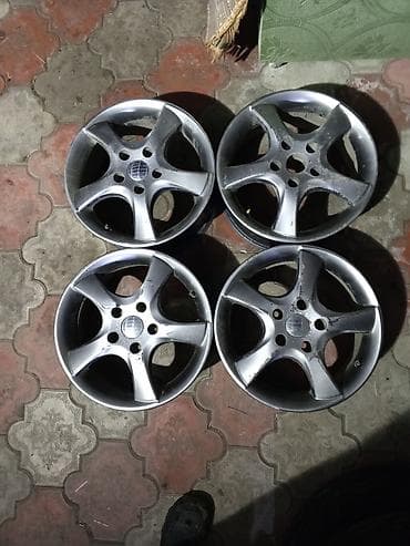 Литые Диски R 16 Комплект, отверстий - 4, Б/у at lalafo.kg Литые Диски R 16 Комплект, отверстий - 4, Б/у