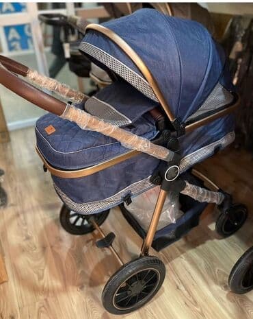 Коляска, цвет - Голубой, Новый at lalafo.kg Коляска, цвет - Голубой, Новый
