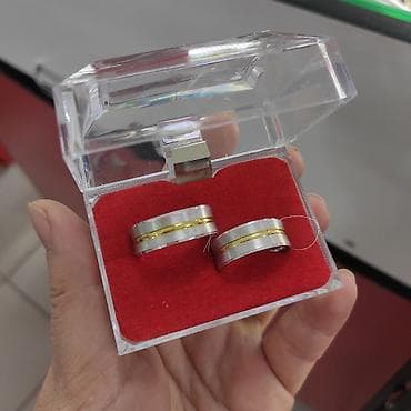 Кольцо, Обручальное, Проба 925, Унисекс, Новый at lalafo.kg Кольцо, Обручальное, Проба 925, Унисекс, Новый