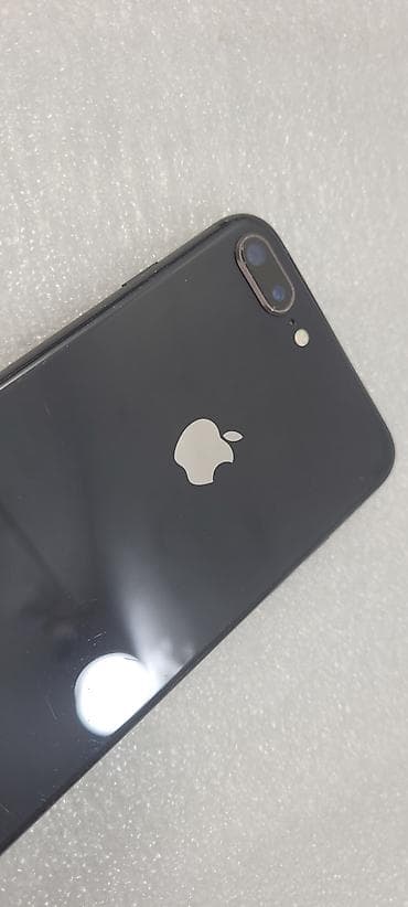 IPhone 8 Plus, Б/у, 64 ГБ, Черный, 100 % at lalafo.kg IPhone 8 Plus, Б/у, 64 ГБ, Черный, 100 %