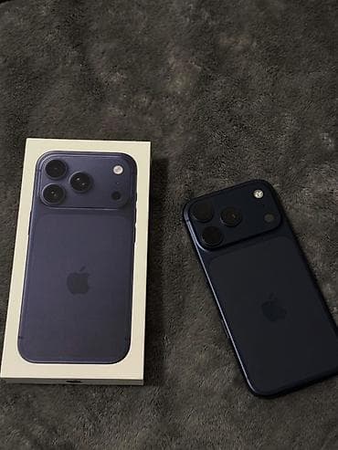 IPhone 17 Pro, Б/у, 256 ГБ, Синий, Коробка, 100 % at lalafo.kg IPhone 17 Pro, Б/у, 256 ГБ, Синий, Коробка, 100 %