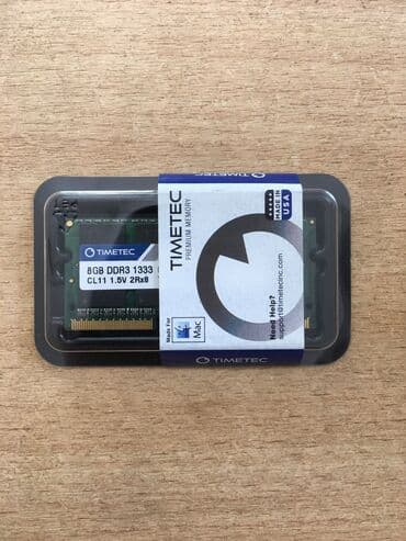 Оперативная память, Новый, 8 ГБ, DDR3, Для ноутбука at lalafo.kg Оперативная память, Новый, 8 ГБ, DDR3, Для ноутбука