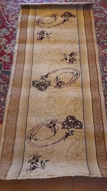 Ковровая дорожка Новый, 120 см * 1 пог. м, Синтетика, Современный at lalafo.kg Ковровая дорожка Новый, 120 см * 1 пог. м, Синтетика, Современный