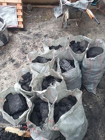 Уголь Шабыркуль, Бесплатная доставка, В мешках at lalafo.kg Уголь Шабыркуль, Бесплатная доставка, В мешках