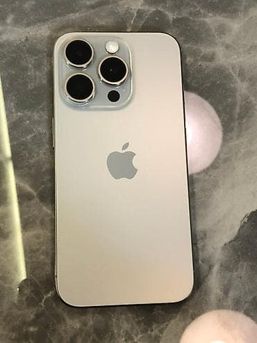 IPhone 15 Pro, Новый, 256 ГБ, Natural Titanium, Коробка, 92 % at lalafo.kg IPhone 15 Pro, Новый, 256 ГБ, Natural Titanium, Коробка, 92 %