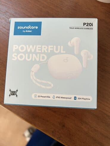 Новые Беспроводные наушники Soundcore by Anker P20i (True Wireless at lalafo.kg Новые Беспроводные наушники Soundcore by Anker P20i (True Wireless