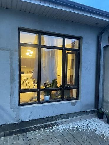 Окна, двери, витражи, перегородки из металлопластика и алюминия - at lalafo.kg Окна, двери, витражи, перегородки из металлопластика и алюминия -