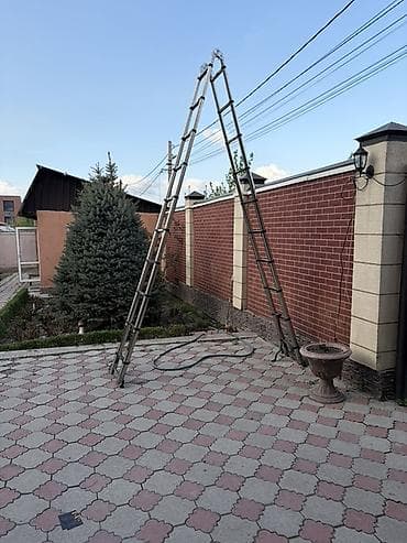 Лестница-трансформер, Высота: Более 7 м, Новый, Материал: Алюминий at lalafo.kg Лестница-трансформер, Высота: Более 7 м, Новый, Материал: Алюминий