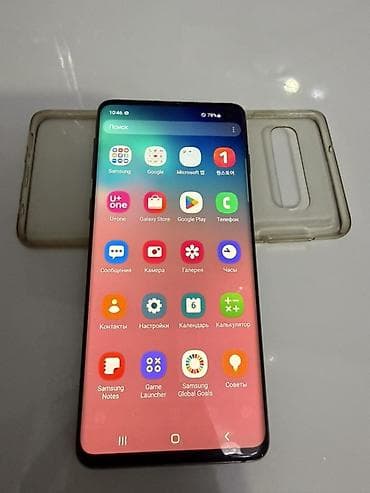 Samsung Galaxy S10, Б/у, 128 ГБ, цвет - Черный at lalafo.kg Samsung Galaxy S10, Б/у, 128 ГБ, цвет - Черный
