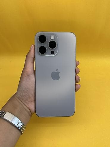 IPhone 15 Pro Max, Колдонулган, 512 ГБ, Natural Titanium, Бөлүп төлөө менен, 92 % lalafo.kg да IPhone 15 Pro Max, Колдонулган, 512 ГБ, Natural Titanium, Бөлүп төлөө менен, 92 %