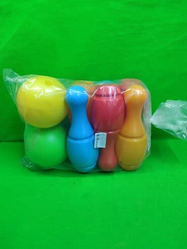 Боулинг игра игрушка детская🎳 Комплектация товара: 6 кегель и 2 шара👍 at lalafo.kg Боулинг игра игрушка детская🎳 Комплектация товара: 6 кегель и 2 шара👍