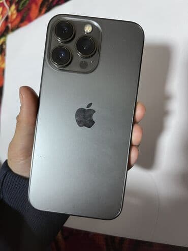 IPhone 13 Pro, 256 ГБ, Black Titanium, Защитное стекло, Чехол, 73 % at lalafo.kg IPhone 13 Pro, 256 ГБ, Black Titanium, Защитное стекло, Чехол, 73 %