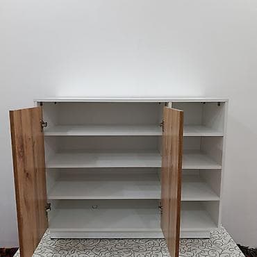 Тумба и подставка для обуви, Новый, МДФ, цвет - Белый at lalafo.kg — 6 Тумба и подставка для обуви, Новый, МДФ, цвет - Белый — 6