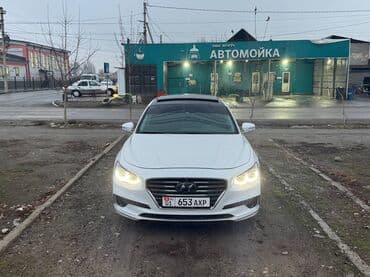 Hyundai Grandeur: 2018 г., 3 л, Автомат, Газ, Седан at lalafo.kg Hyundai Grandeur: 2018 г., 3 л, Автомат, Газ, Седан