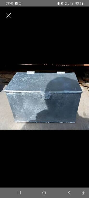 Железные ящики Квадратный 1200сом размер примерно ?25 Круглый 500 at lalafo.kg Железные ящики Квадратный 1200сом размер примерно ?25 Круглый 500