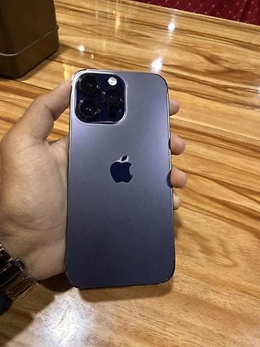 IPhone 14 Pro Max, Б/у, 256 ГБ, Deep Purple, Чехол, 86 % at lalafo.kg IPhone 14 Pro Max, Б/у, 256 ГБ, Deep Purple, Чехол, 86 %