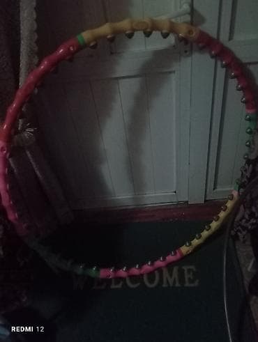 Степперлер: Обруч-хула-хуп с массажными элементами. - Разборная конструкция из lalafo.kg да — 4 Степперлер: Обруч-хула-хуп с массажными элементами. - Разборная конструкция из — 4