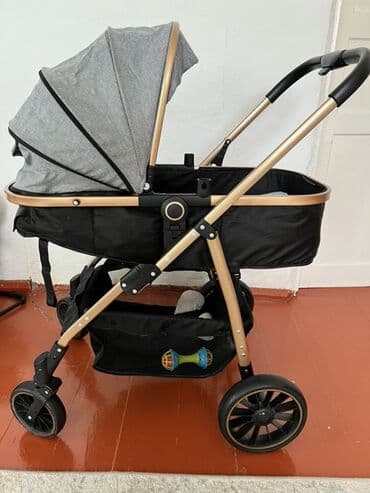 Коляска, цвет - Золотой, Б/у at lalafo.kg Коляска, цвет - Золотой, Б/у