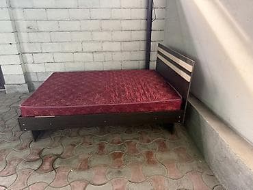 Эки кишилик керебет, Матрасы бар, узуну - 190 см lalafo.kg да — 1 Эки кишилик керебет, Матрасы бар, узуну - 190 см — 1