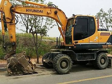 Экскаватор, Hyundai, Колесный at lalafo.kg Экскаватор, Hyundai, Колесный