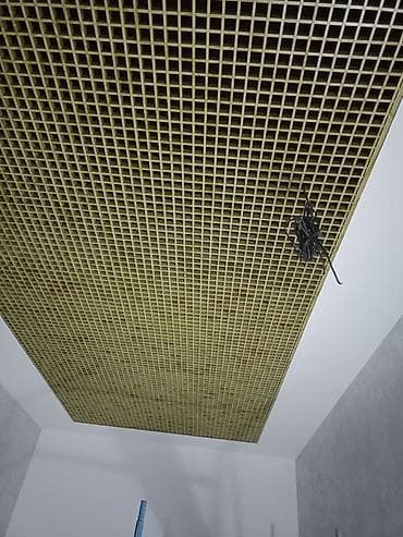 Алюминиевый потолок типа Грильято - Подвесная модульная система с at lalafo.kg Алюминиевый потолок типа Грильято - Подвесная модульная система с